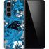 NFL Carolina Panthers Tropical Print Galaxy Z Fold5 5G Skin